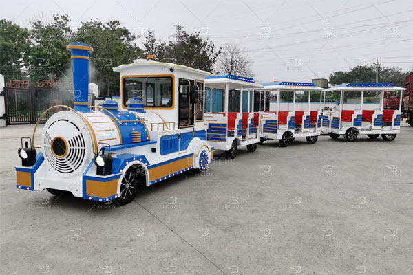 electric trackless train price