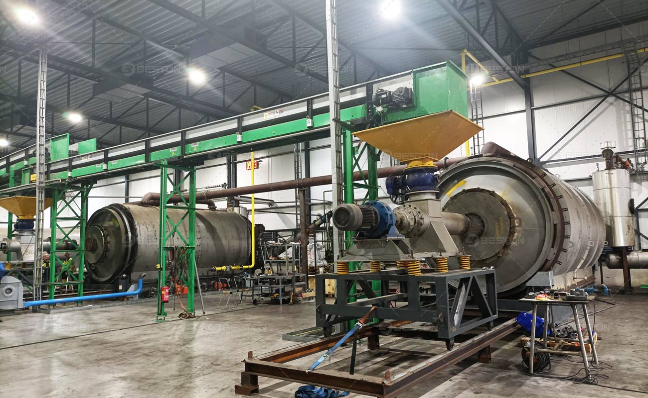 The Installation of Pyrolysis Machines are Almost Done in Netherlands in 2023